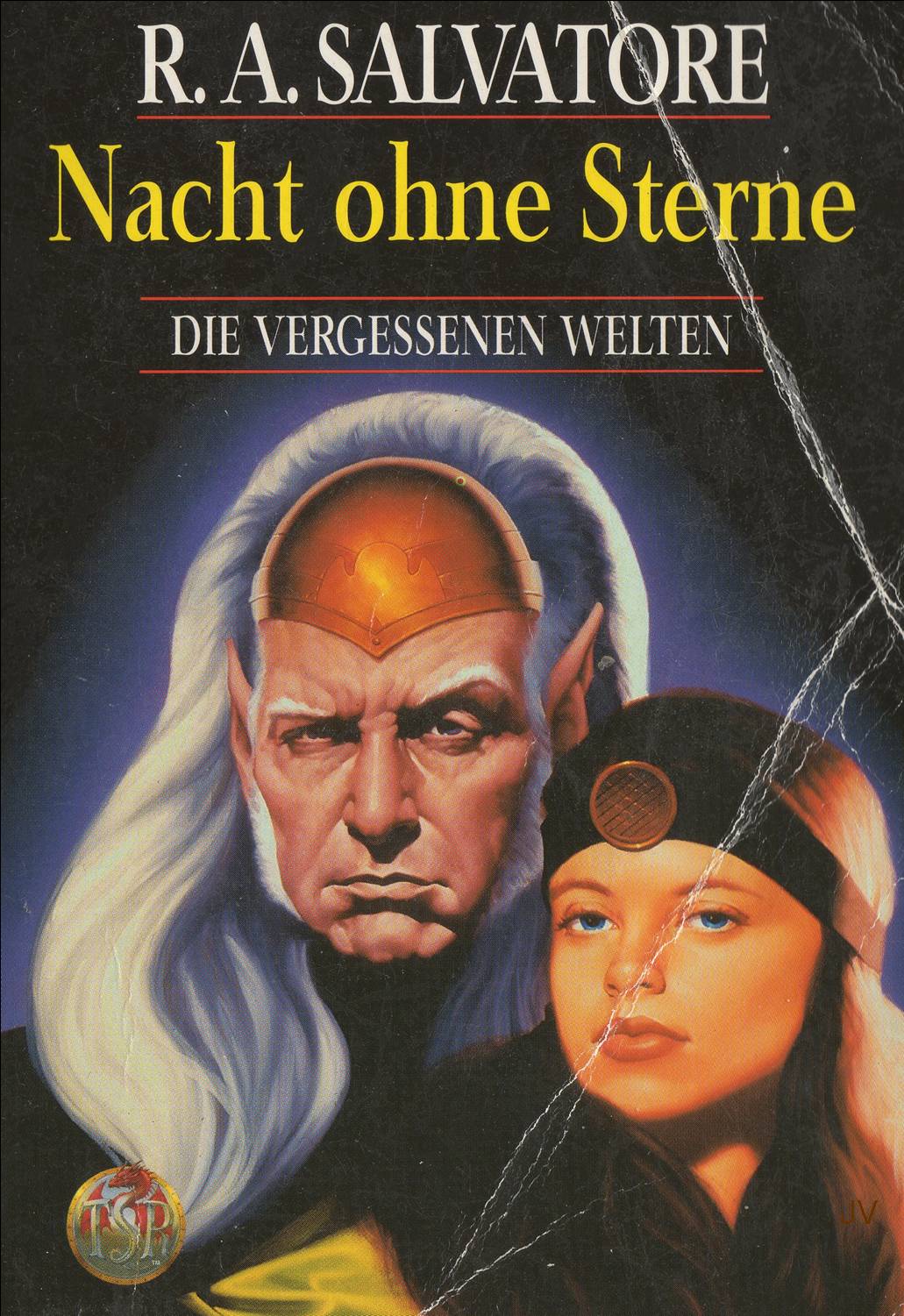 Cover zum Buch Nacht ohne Sterne von R.A.Salvatore, achter Teil der vergessene Reiche Saga