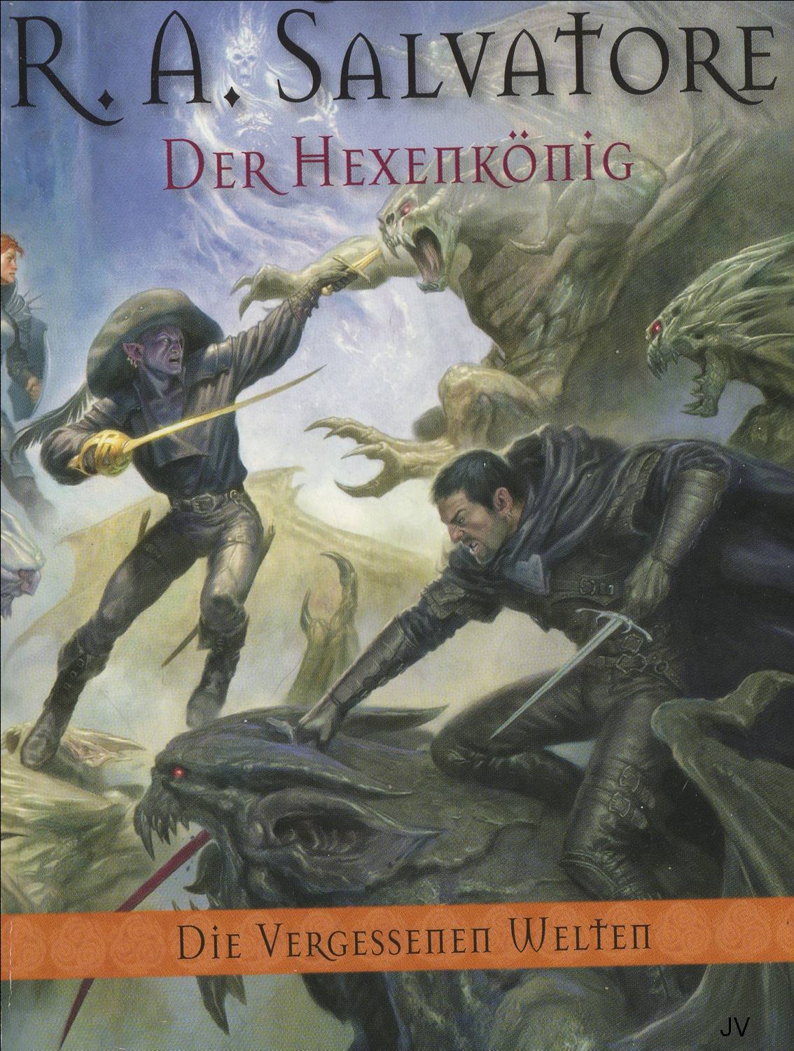 Cover zum Buch Der Hexenknig von R.A.Salvatore, fnfzehnter Teil der vergessene Reiche Saga