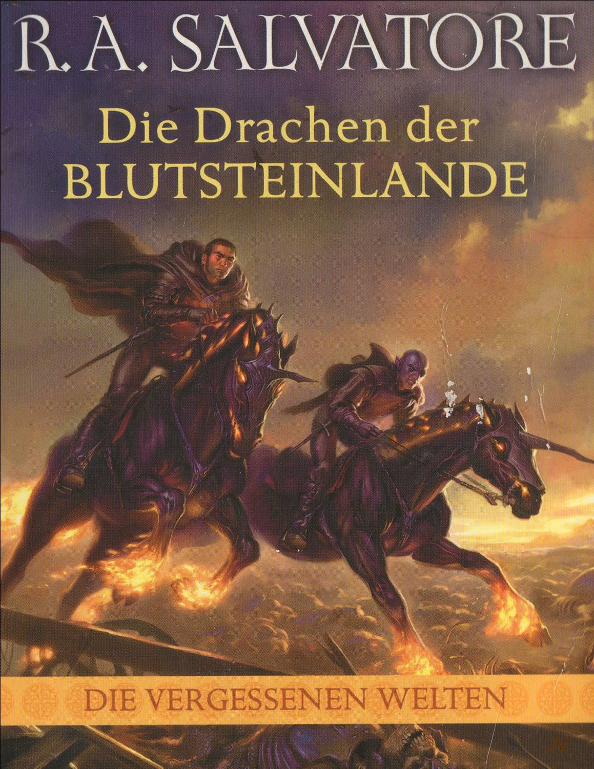 Cover zum Buch 'Die Drachen der Blutsteinlande' von R.A.Salvatore, fnfzehnter Teil der vergessene Reiche Saga